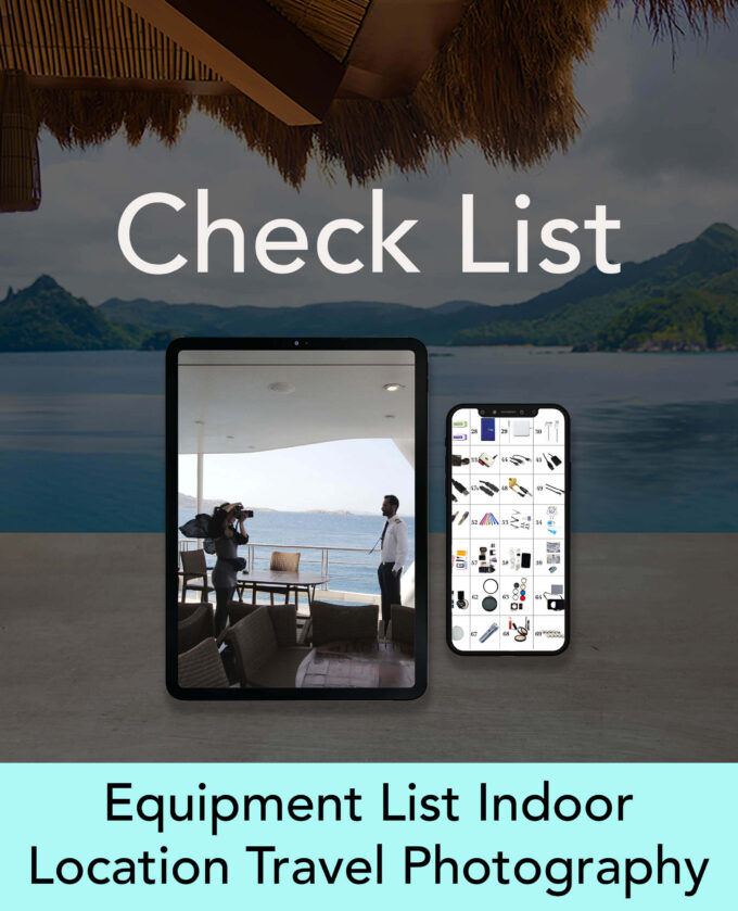 Check List - Equipment Location travel photography